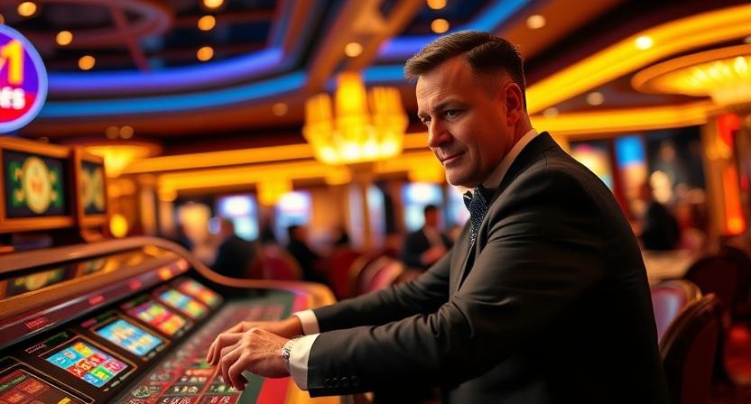 Slots and live dealer games on L444